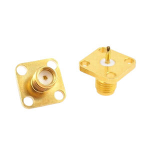 SMA FEMALE 4 HOLE FLANGE MOUNT