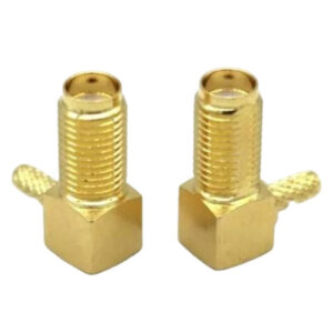 SMA Female RA Buklhead Crimp For RG316 & RG174 Cable